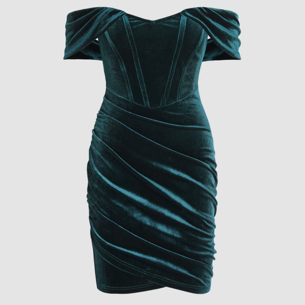 Never worn! off the shoulder dress